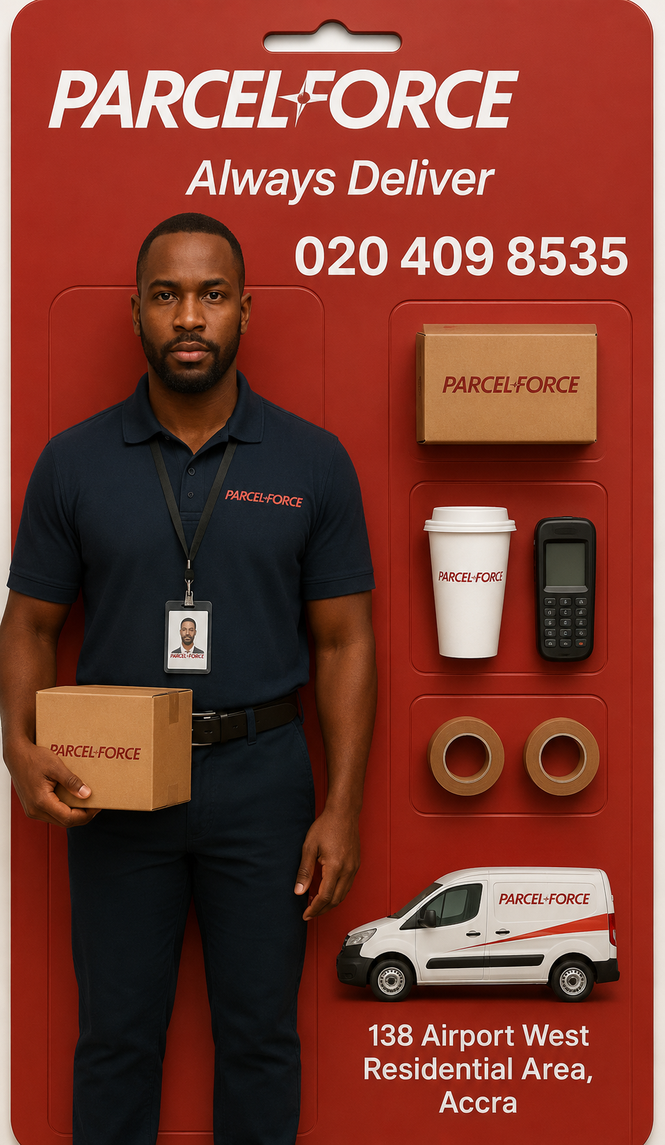 PARCEL FORCE GHANA HEAD OFFICE ACCRA