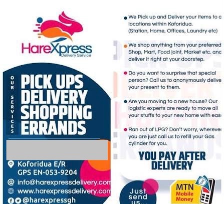 HareXpress Delivery Service